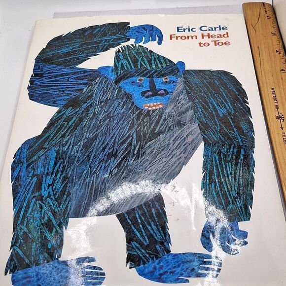 Eric Carle From head to toe hardcover children's book - Picture 1 of 4